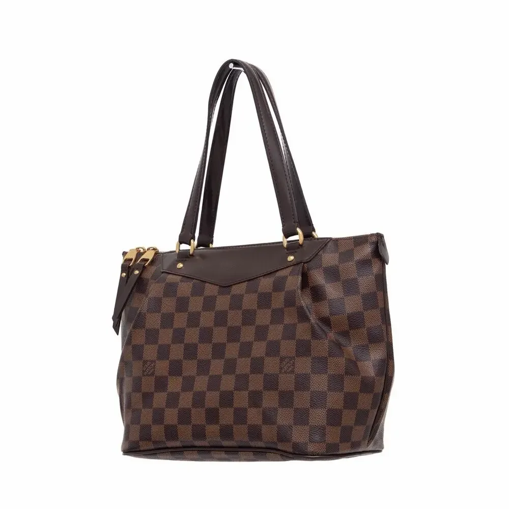 LOUIS VUITTON Westminster PM Damier Ebene Canvas Shoulder Zip Tote Bag N41102